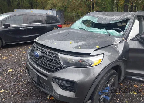 2020 Ford Explorer Xlt z USA, uszkodzony, nr VIN 1FMSK8DH5LGA66455